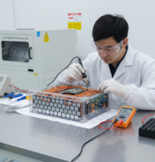 manufacuring battery